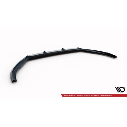 Maxton Design spoiler pod přední nárazník pro Ford Focus Mk4, černý lesklý plast ABS, Vignale, Estate/Hatchback