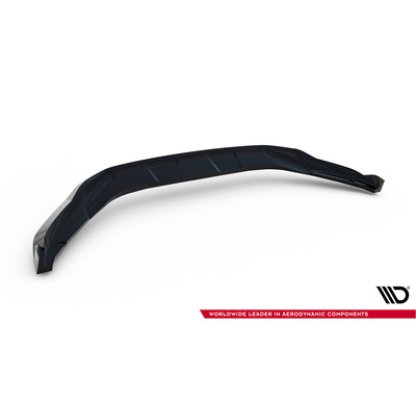 Maxton Design spoiler pod přední nárazník pro Ford Tourneo Courier Mk2, černý lesklý plast ABS