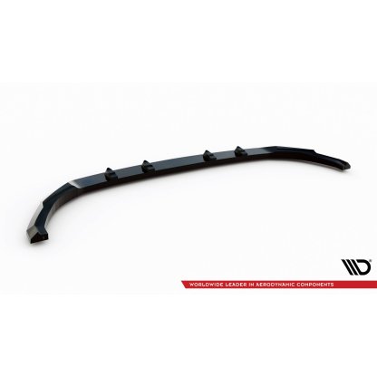 Maxton Design spoiler pod přední nárazník pro Kia EV9 Mk1 GT-Line, černý lesklý plast ABS
