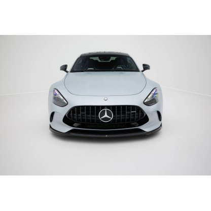 Maxton Design spoiler pod přední nárazník pro Mercedes AMG GT C192 /63, černý lesklý plast ABS