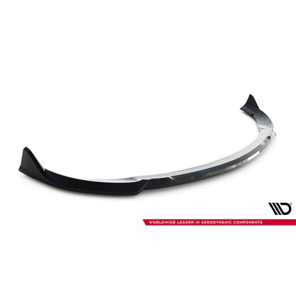 Maxton Design spoiler pod přední nárazník pro Mercedes CLE C236 53 AMG, černý lesklý plast ABS