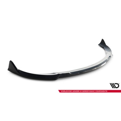 Maxton Design spoiler pod přední nárazník pro Mercedes CLE C236 53 AMG, černý lesklý plast ABS