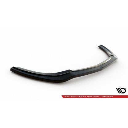 Maxton Design spoiler pod přední nárazník pro Mercedes třída S W222 Standard, černý lesklý plast ABS