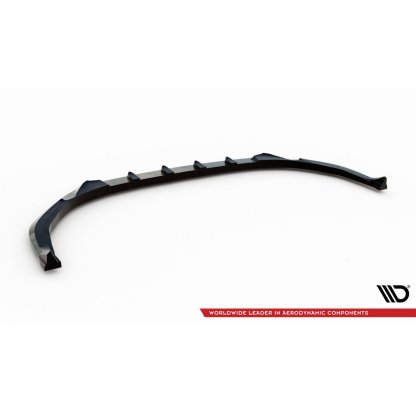Maxton Design spoiler pod přední nárazník pro Peugeot 308 GT Mk3, černý lesklý plast ABS, SW/Hatchback