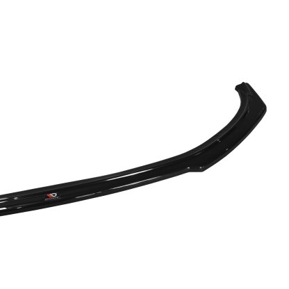 Maxton Design spoiler pod přední nárazník pro Renault Clio RS Mk4, černý lesklý plast ABS