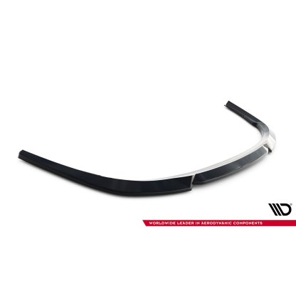 Maxton Design spoiler pod přední nárazník pro Renault Laguna GT Mk3, černý lesklý plast ABS