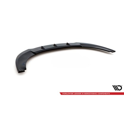 Maxton Design spoiler pod přední nárazník pro Seat Leon Cupra Mk2, černý lesklý plast ABS