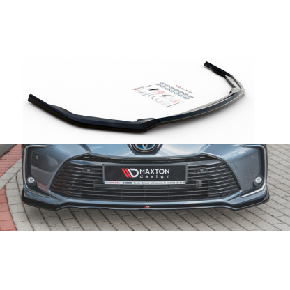 Maxton Design spoiler pod přední nárazník pro Toyota Corolla XII 2019-/Sedan, plast ABS bez povrchové úpravy