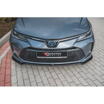 Maxton Design spoiler pod přední nárazník pro Toyota Corolla XII 2019-/Sedan, plast ABS bez povrchové úpravy