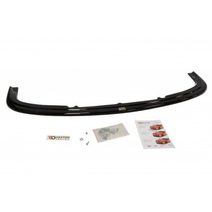 Maxton Design spoiler pod přední nárazník pro Volkswagen Golf R Mk4, černý lesklý plast ABS
