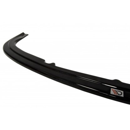 Maxton Design spoiler pod přední nárazník pro Volkswagen Golf R Mk4, černý lesklý plast ABS