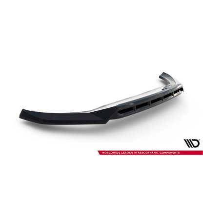 Maxton Design spoiler pod přední nárazník pro Volvo XC60 Mk 2, černý lesklý plast ABS