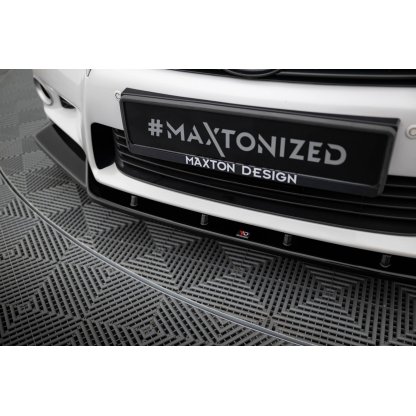 Maxton Design spoiler pod přední nárazník v.1 pro Lexus GS MK4, černý lesklý plast ABS, L10