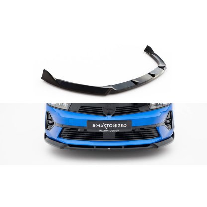 Maxton Design spoiler pod přední nárazník v.1 pro Opel Astra L (Mk5), černý lesklý plast ABS, Sports Tourer/ Hatchback