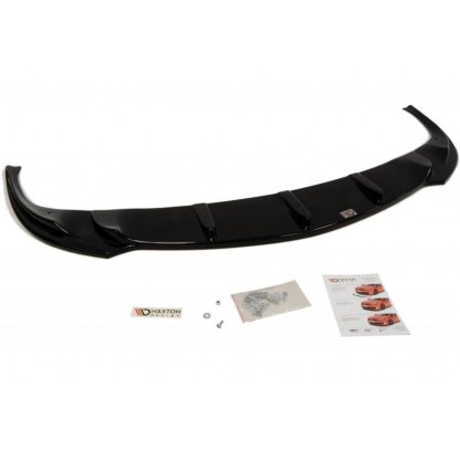 Maxton Design spoiler pod přední nárazník ver.1 pro Alfa Romeo 159, černý lesklý plast ABS