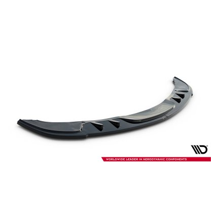 Maxton Design spoiler pod přední nárazník ver.1 pro BMW řada 3 E90/91 Facelift, černý lesklý plast ABS