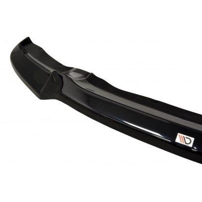Maxton Design spoiler pod přední nárazník ver.1 pro BMW X6 F16, černý lesklý plast ABS, M-Pack