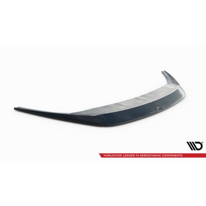 Maxton Design spoiler pod přední nárazník ver.1 pro Škoda Superb Mk3, černý lesklý plast ABS
