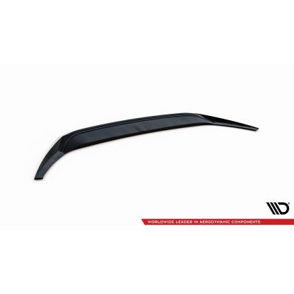 Maxton Design spoiler pod přední nárazník ver.1 pro Škoda Superb Mk3, černý lesklý plast ABS