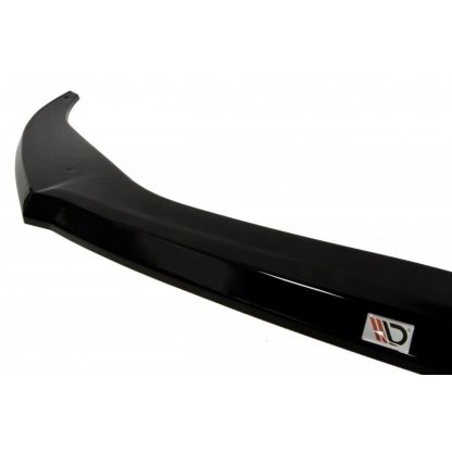 Maxton Design spoiler pod přední nárazník ver.2 pro Audi A6 C7, černý lesklý plast ABS, S-Line