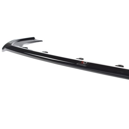 Maxton Design spoiler pod přední nárazník ver.2 pro Audi RS3 8V Facelift, černý lesklý plast ABS, Sedan