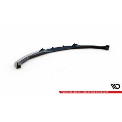 Maxton Design spoiler pod přední nárazník ver.2 pro BMW řada 1 E87 Facelift, černý lesklý plast ABS, M-Pack