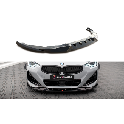 Maxton Design spoiler pod přední nárazník ver.2 pro BMW řada 2 G42 M240i, G42 M-Pack, plast ABS bez povrchové úpravy