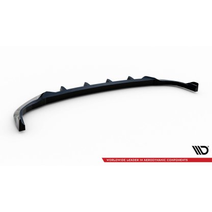 Maxton Design spoiler pod přední nárazník ver.2 pro BMW řada 2 G42 Standard, černý lesklý plast ABS