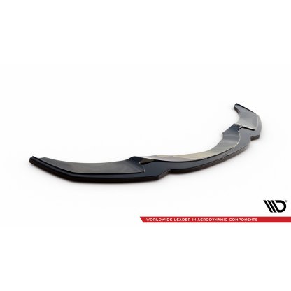 Maxton Design spoiler pod přední nárazník ver.2 pro BMW řada 5 F10- F11, černý lesklý plast ABS