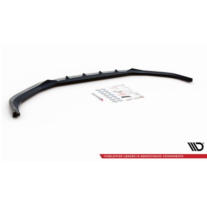Maxton Design spoiler pod přední nárazník ver.2 pro BMW řada 5 G30, černý lesklý plast ABS