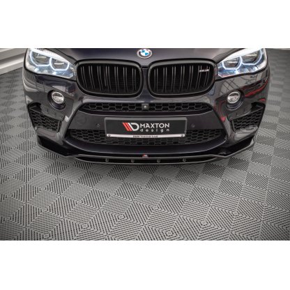 Maxton Design spoiler pod přední nárazník ver.2 pro BMW X5M F15, carbon-Look