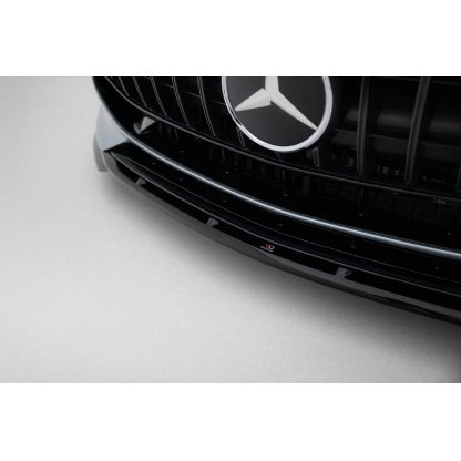 Maxton Design spoiler pod přední nárazník ver.2 pro Mercedes AMG GT C192 /63, černý lesklý plast ABS