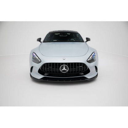 Maxton Design spoiler pod přední nárazník ver.2 pro Mercedes AMG GT C192 /63, černý lesklý plast ABS