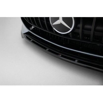 Maxton Design spoiler pod přední nárazník ver.2 pro Mercedes AMG GT C192 /63, černý lesklý plast ABS