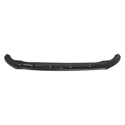 Maxton Design spoiler pod přední nárazník ver.2 pro Škoda Rapid, černý lesklý plast ABS