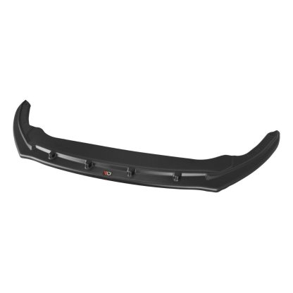 Maxton Design spoiler pod přední nárazník ver.2 pro Škoda Rapid, černý lesklý plast ABS