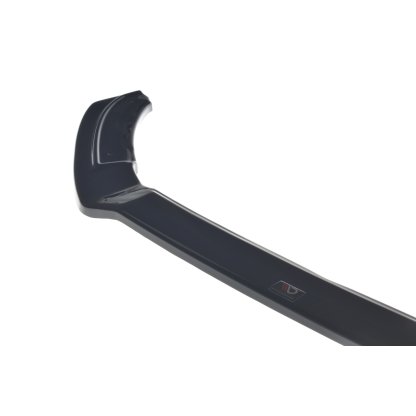 Maxton Design spoiler pod přední nárazník ver.2 pro Škoda Scala, černý lesklý plast ABS