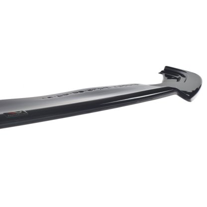 Maxton Design spoiler pod přední nárazník ver.2 pro Volkswagen Passat Mk8 (B8), černý lesklý plast ABS, R-Line