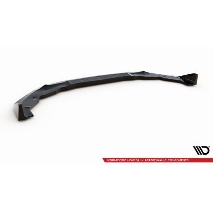 Maxton Design spoiler pod přední nárazník ver.3 pro BMW řada 2 G42 M240i, G42 M-Pack, černý lesklý plast ABS