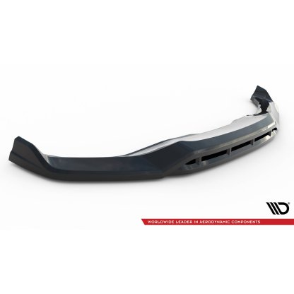 Maxton Design spoiler pod přední nárazník ver.3 pro BMW X5 F15, černý lesklý plast ABS, M-Pack