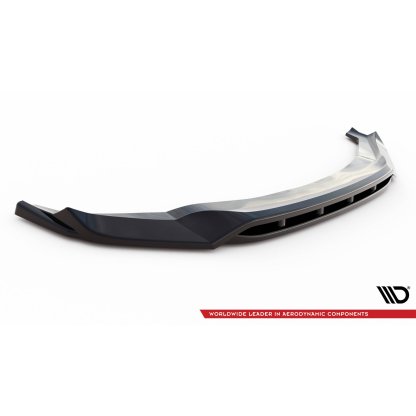 Maxton Design spoiler pod přední nárazník ver.3 pro BMW X5M F15, carbon-Look
