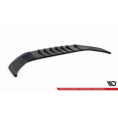 Maxton Design spoiler pod přední nárazník ver.3 pro Volkswagen Arteon, černý lesklý plast ABS
