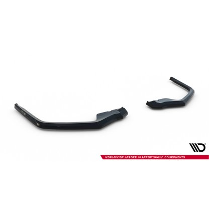 Maxton Design spoiler pod zadní nárazník pro Honda Civic Mk10 Sport, černý lesklý plast ABS