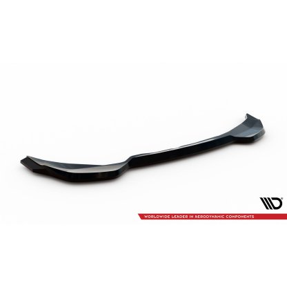 Maxton Design spoiler pod zadní nárazník pro Škoda Fabia Mk4, černý lesklý plast ABS
