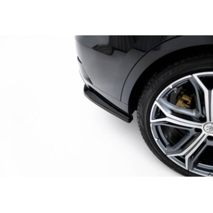 Maxton Design spoiler pod zadní nárazník s žebrováním pro Maserati Levante Mk1 GT Facelift, černý lesklý plast ABS