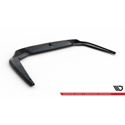Maxton Design spoiler pod zadní nárazník s žebrováním pro Opel Astra L (Mk5), černý lesklý plast ABS, Sports Tourer/ Hatchback