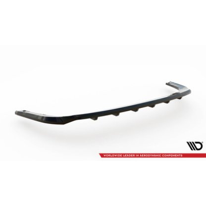 Maxton Design spoiler pod zadní nárazník s žebrováním pro Renault Austral Mk1, černý lesklý plast ABS
