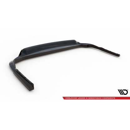 Maxton Design spoiler pod zadní nárazník s žebrováním pro Toyota Sienna Mk4, černý lesklý plast ABS