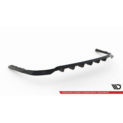 Maxton Design spoiler pod zadní nárazník s žebrováním pro Toyota Sienna Mk4, černý lesklý plast ABS
