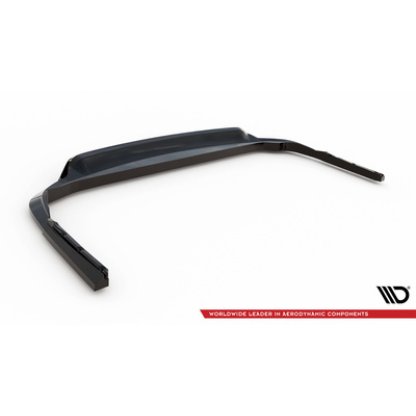 Maxton Design spoiler pod zadní nárazník s žebrováním pro Toyota Sienna Mk4, černý lesklý plast ABS